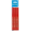 LAPIZ CARPINTERO OVAL BL/4 UDS - 18 CM