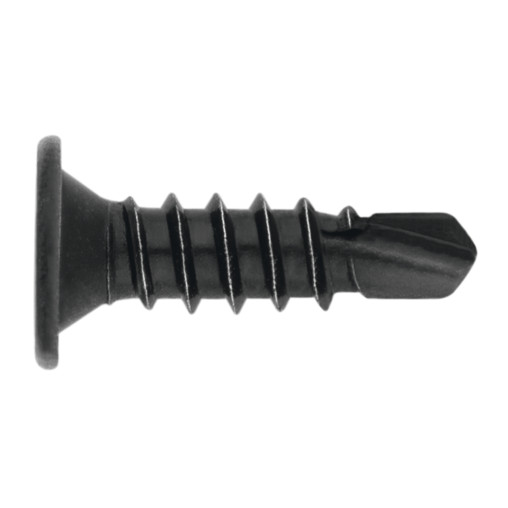 BCP NEGRO - TOR. BROCA CAB. EXTRAPLANA. ZINC NEGRO 4,2X23 ( 500 u.)