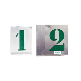 NUMEROS ROTULAR ALUMINIO JGO - 90 MM