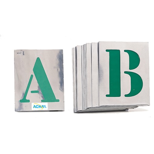 LETRAS ROTULAR ALUMINIO JGO - 60 MM