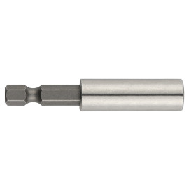 PORTA PUNTAS MAGNÉTICO 1/4''. INOXIDABLE 1/4" x 60 ( 5 u.)