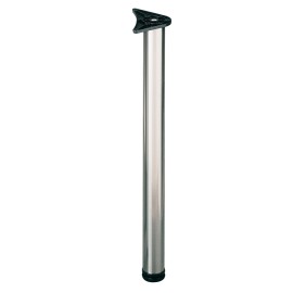 PATA MESA CROMO MATE - 870X60 MM