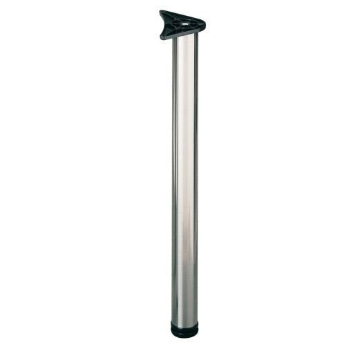 PATA MESA CROMO MATE - 870X60 MM