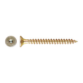 TP-TO - TIRAFONDO CAB. AVELLANADA TORX. BICROMATADO 6,0X110 ( 100 u.)