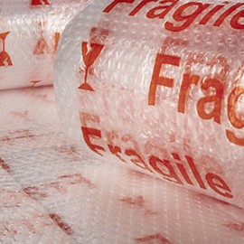 PLASTICO BURBUJA ROLLO FRAGILE - 60CM X 5MT