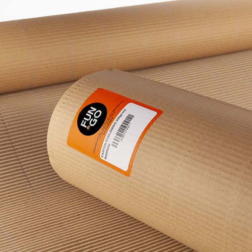 CARTON ONDULA ECOL MARRON - 0,90X5 M