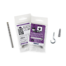 EASYKIT FIJACIONES TECHO GANCHO - MACIZO EKMACFTG ( 12 u.)