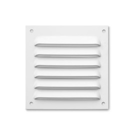 REJILLA LACADA BLANCA BLISTER - 10X10 CM