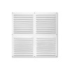 REJILLA LACADA BLANCA BLISTER - 30X30 CM