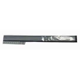 REJILLA VENTILACION NEGRO KIT - 100 CM