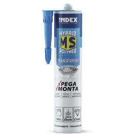 MS-TR - MS HYBRID POLYMER TRANSPARENTE 290-TRANSP ( 12 u.)