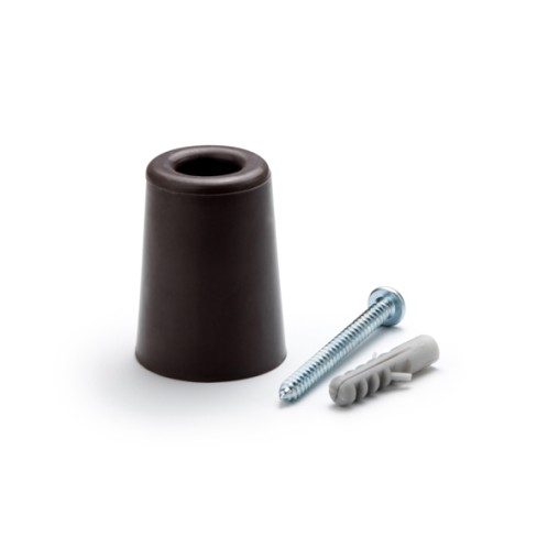 TOPE PUERTA TORN ALTO MARRON - 51X38 MM