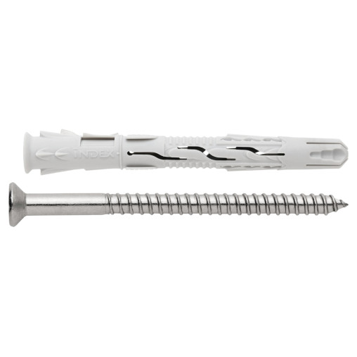 T-NUX A A4 - TACO NYLON AVELLAN. INOX A4 10X080 ( 50 u.)