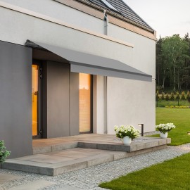 TOLDO RETRACTIL GRIS