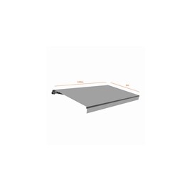 TOLDO RETRACTIL GRIS