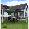 TOLDO TRIANGULAR VERDE C/BOLSA - 3,6X3,6 M