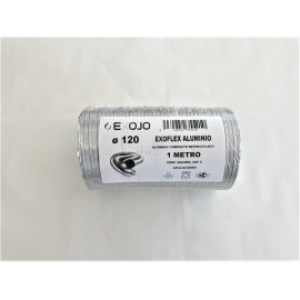 TUBO ALUMINIO COMPACTO (RETR. EN 20 CM) 1M - 110 MM