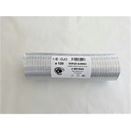 TUBO ALUMINIO COMPACTO (RETR. EN 40 CM) 2M - 100 MM