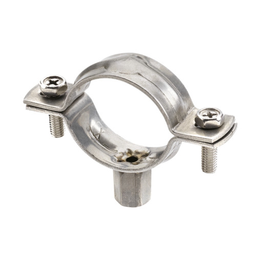 AB-RE A4 - ABRAZADERA REFORZADA M8 + M10. INOX. A4 090 ( 25 u.)