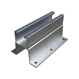 PSA-AV - PERFIL SOLAR ALUMINIO CON ALAS. FIJACIÓN EN VALLE 0150 ( 20 u.)
