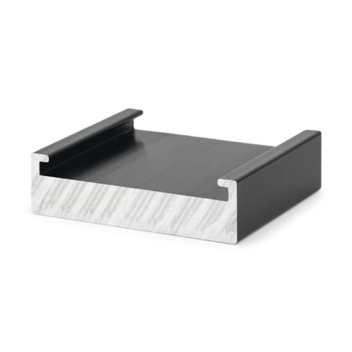 GM-N - GALGA DE ALUMINIO PARA MARCO. NEGRO 030 ( 10 u.)