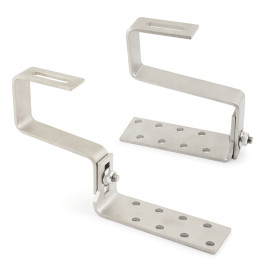 GS-TC - GANCHO SALVATEJA AJUSTABLE PARA TEJA CURVA. INOX A2 080-120-01