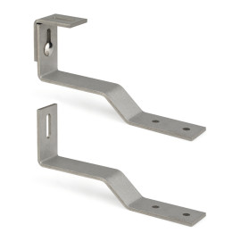 GS-TP - GANCHO SALVATEJA PARA TEJA PLANA. INOXIDABLE A2 120-145 ( 20 u.)