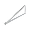 TPA-C - TRIANGULO CERRADO DE ALUMINIO  PREMONTADO 15º/1230 ( 4 u.)