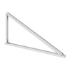 TPZ-C - TRIANGULO CERRADO DE ALUMINIO ANODIZADO PREMONTADO 30º/1750 ( 4 u.)