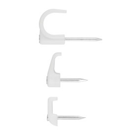 GR-NY BLANCO - GRAPILLA NYLON+CLAVO DE ACERO 1-2X0,7 ( 100 u.)