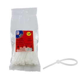 BRIDA NYLON BLANCA B/100 - 2,5X100 MM