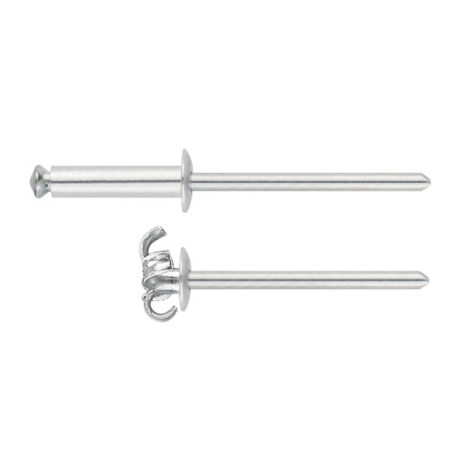 RE-FL - REMACHE ALUMINIO FLOR, CABEZA ALOMADA 4,8X14,5 ( 250 u.)