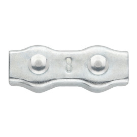 SJ-PD - SUJETACABLE PLANO DOBLE 08-08 ( 25 u.)