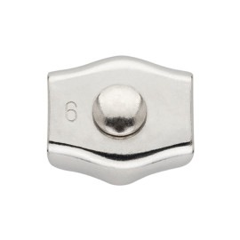 SJ-PS A4 - SUJETACABLE PLANO SIMPLE INOX A4 05-06 ( 20 u.)