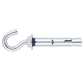 ANCLAJE CH-GA ANTIGIRO ZINCADO - GANCHO 10X070BRO12 ( 50 u.)