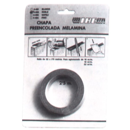 CHAPA PREENC MELAM BLANCO ROLL
