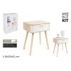 MESA AUXILIAR NOCHE MADERA