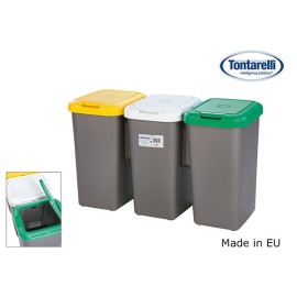 CUBO RECICLAJE SELECTIVO SET-3