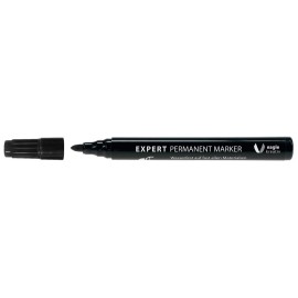 Marcador permanente negro EK-8411010 | Alta resistencia