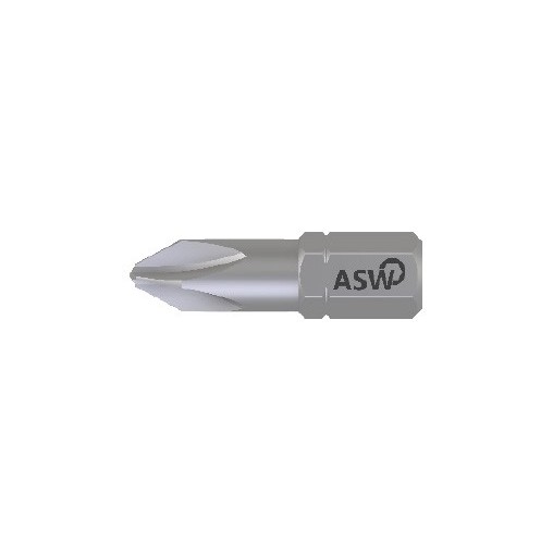 Punta PH0 25 mm ASW | Punta Philips Corta Profesional