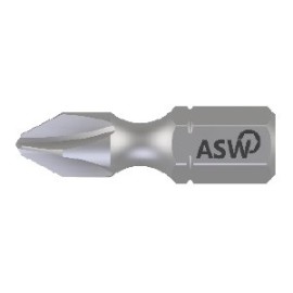 Puntas Philips PH1 x 25 mm cortas ASW profesional