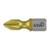 Puntas Philips PH1 x 25 mm cortas ASW profesional