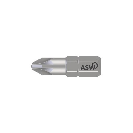 ASW -  PUNTAS PZ POZIDRIV CORTAS PZ 3  x 25 mm. PROFESIONAL