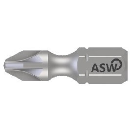 ASW -  PUNTAS PZ POZIDRIV CORTAS PZ 3  x 25 mm. PROFESIONAL