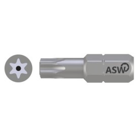 ASW Puntas Torx Seguridad TX BO 07 x 25 mm Profesional