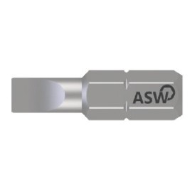 ASW Puntas Planas Cortas 1,2 x 6,5 x 25 mm Profesional