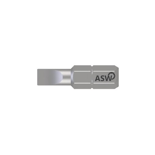 ASW Puntas Planas Cortas 1,2 x 6,5 x 25 mm Profesional