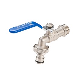 GRIFO ESFERA JARDIN ENCHUFE RAPIDO ECO - 1/2-3/4''
