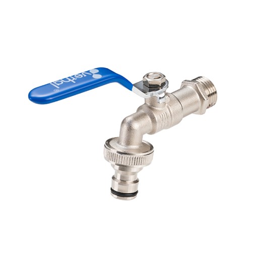GRIFO ESFERA JARDIN ENCHUFE RAPIDO ECO - 1/2-3/4''