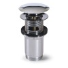 VALVULA LAVABO CLICK CLACK C/SOBRADERO CROMO - 1''1/4''